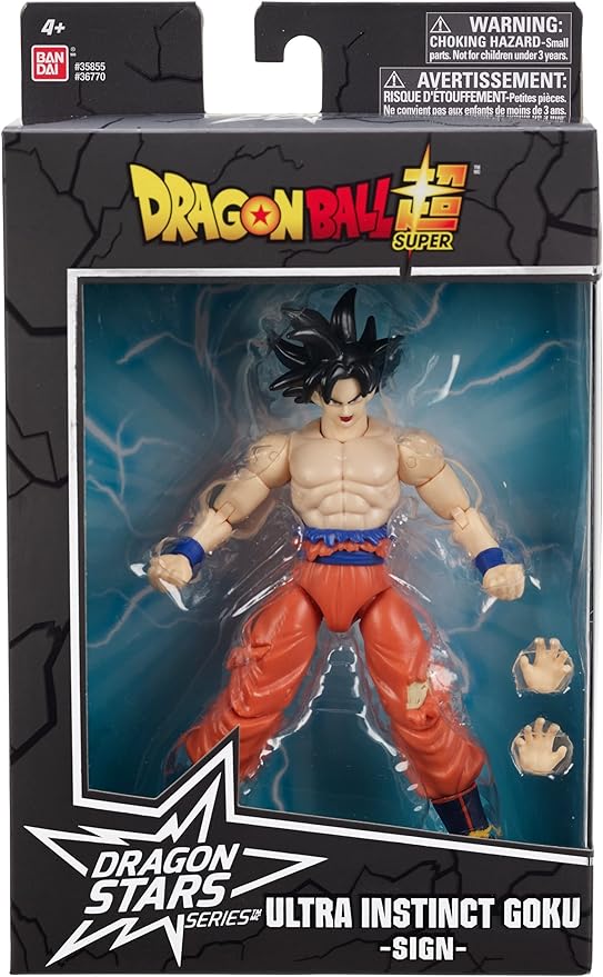B1- Dragon Ball Super - Dragon Stars - Ultra Instinct Goku (Series 15), 6.5" Action Figure