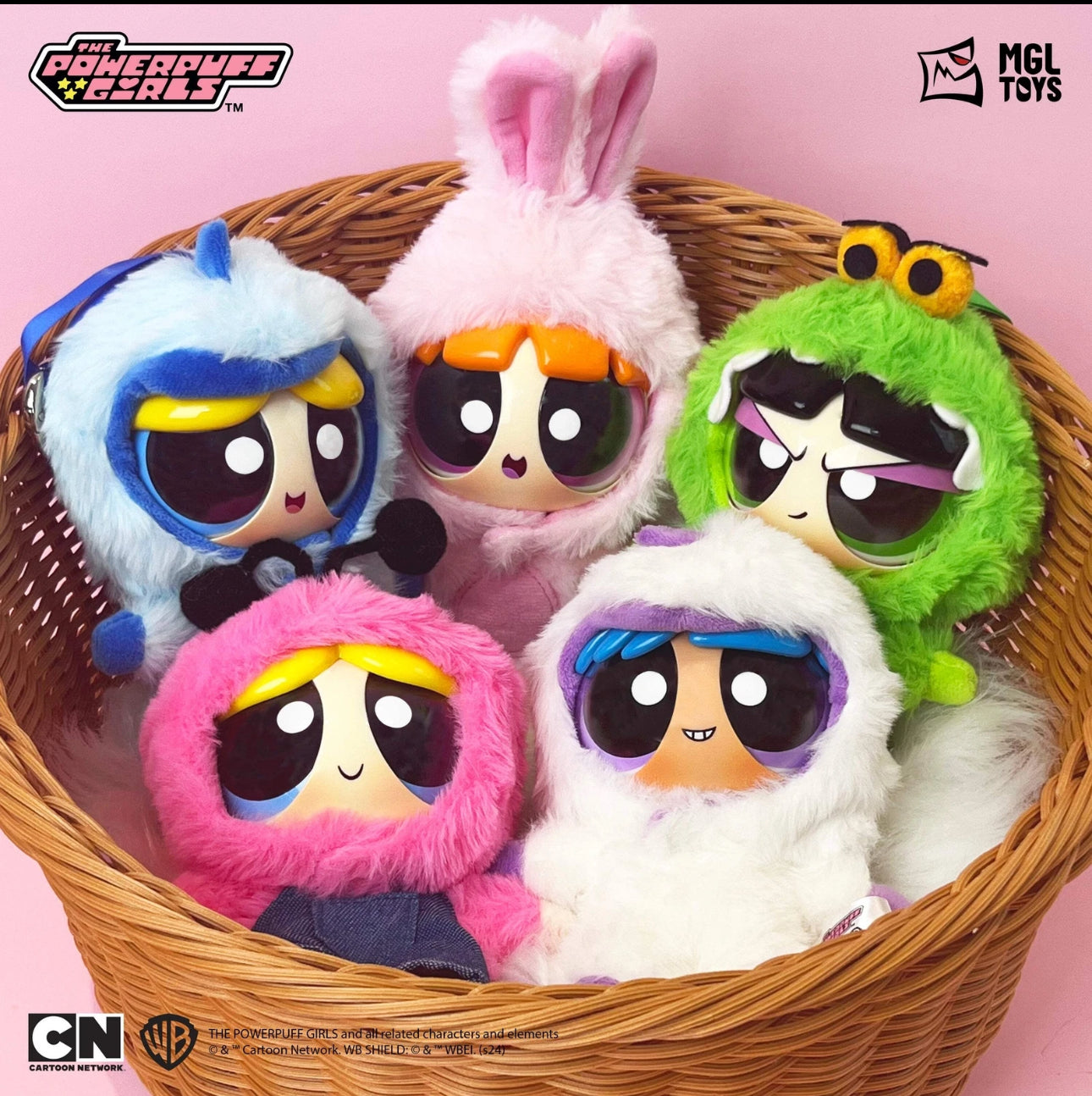 A-4 TOP TOY Powerpuff Girls Plush Party Series - Adorable Furry Collectibles Blind