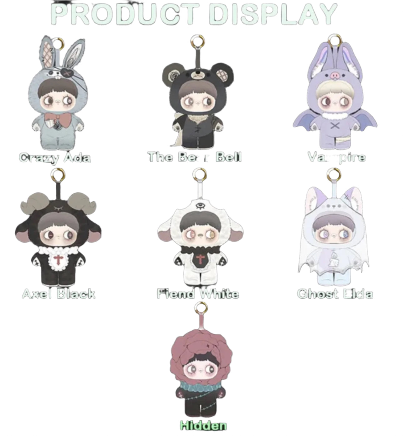 A-4 Genuine Maymei V2 Dark Forest Series Blind Box Plush Figure Set Of 6pcs