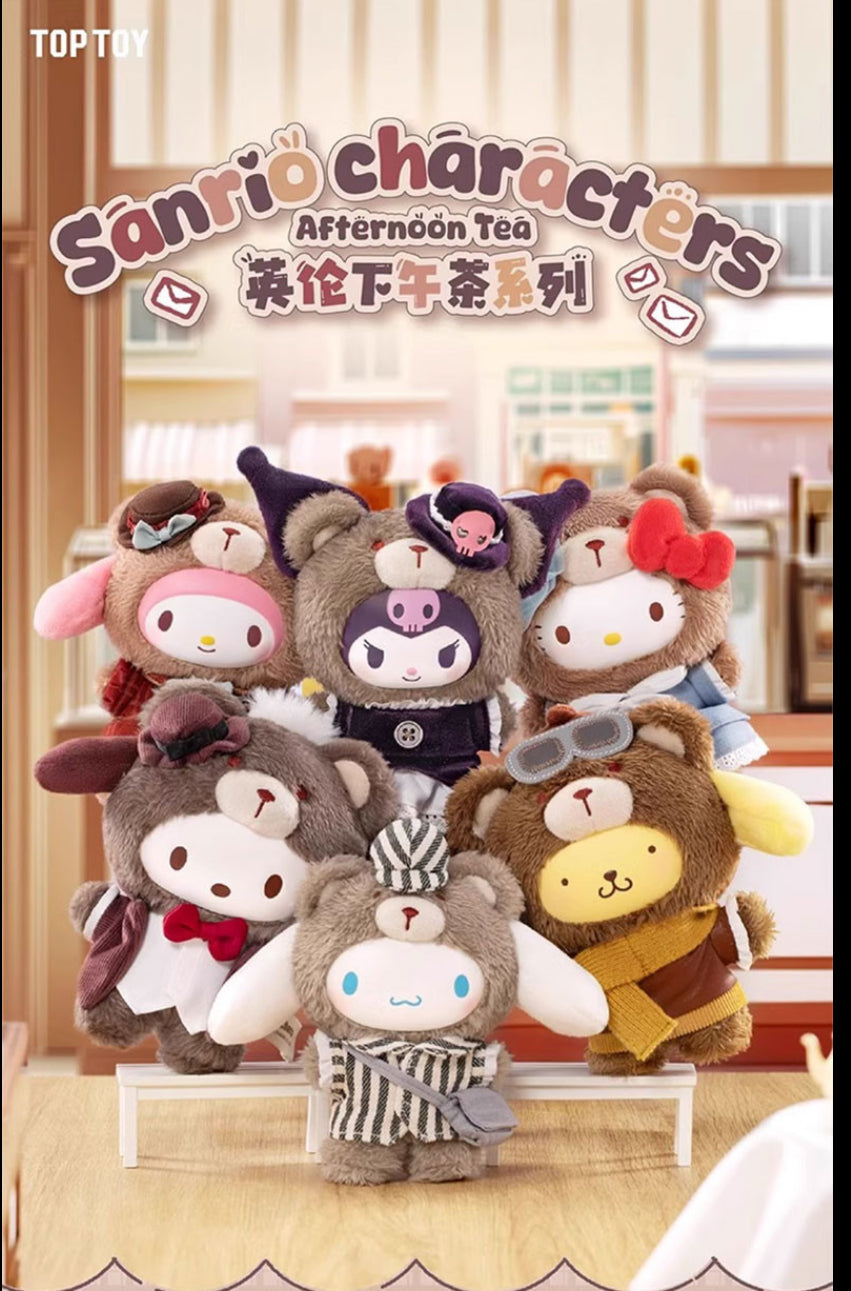 A-4 TOPTOY Sanrio Characters Afternoon Tea Series Plush Blind Box