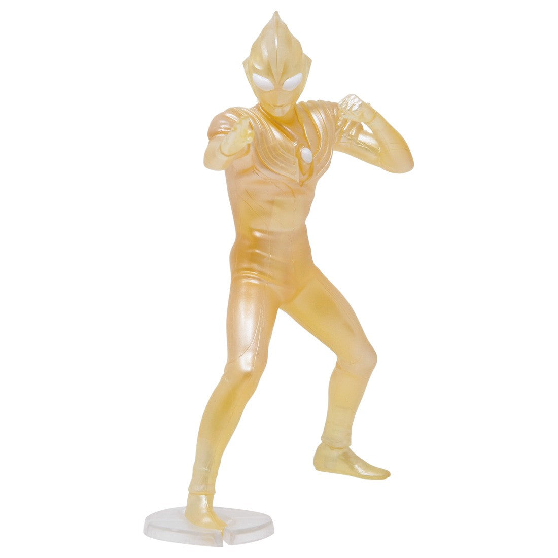 B1 - BANPRESTO ULTRAMAN TIGA HERO'S BRAVE STATUE - B GLITTER TIGA FIGURE (GOLD)