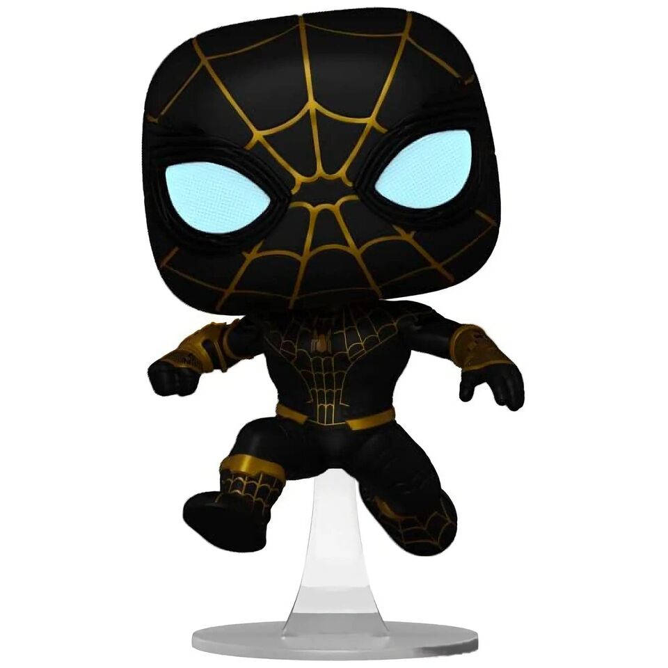 B1- Funko POP Spider-Man: Chase Black Suit AAA Anime Exclusive #1073