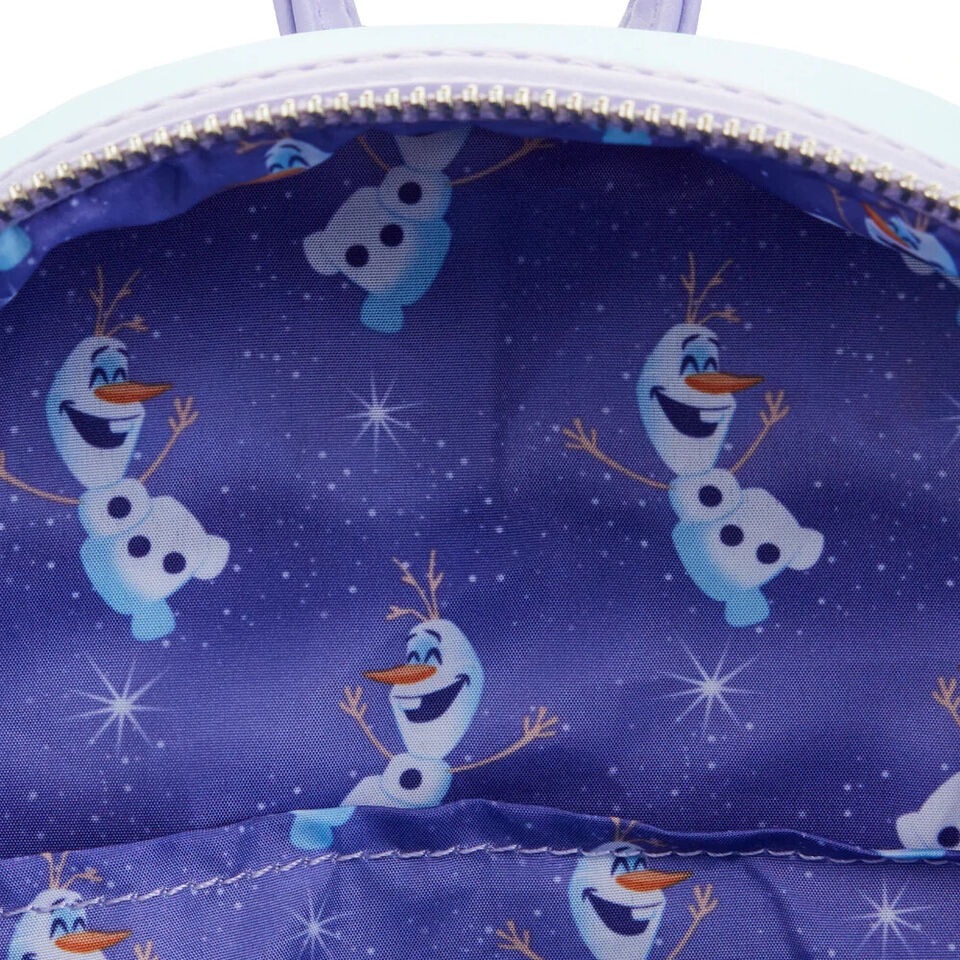A1 Loungefly Disney Frozen Princess Castle Womens Mini Backpack