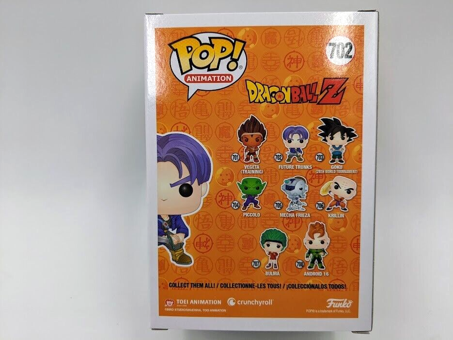B1 Funko Pop! Animation Dragon Ball Z Future Trunks Vinyl Figures Anime Toys #702