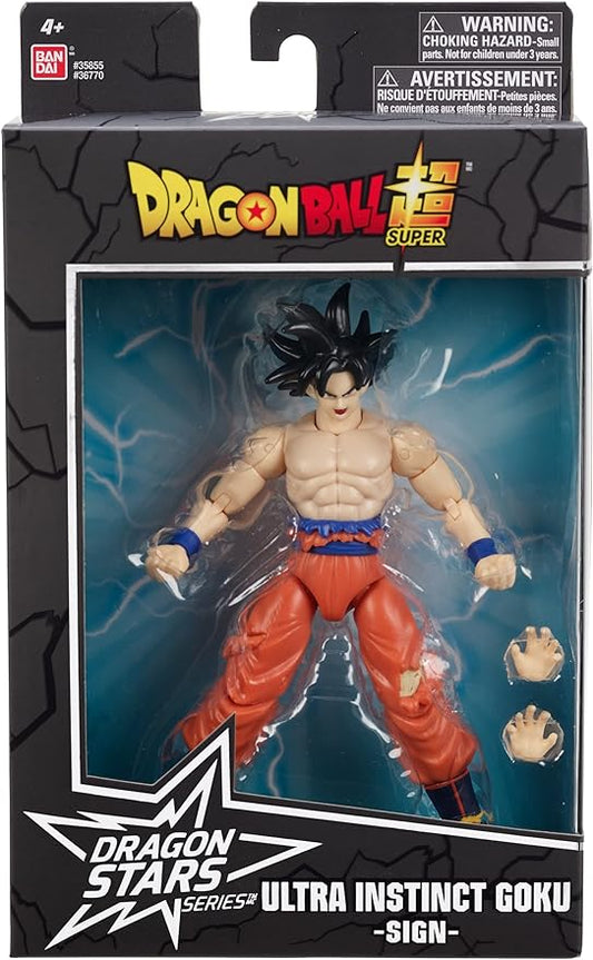 B1- Dragon Ball Super - Dragon Stars - Ultra Instinct Goku (Series 15), 6.5" Action Figure
