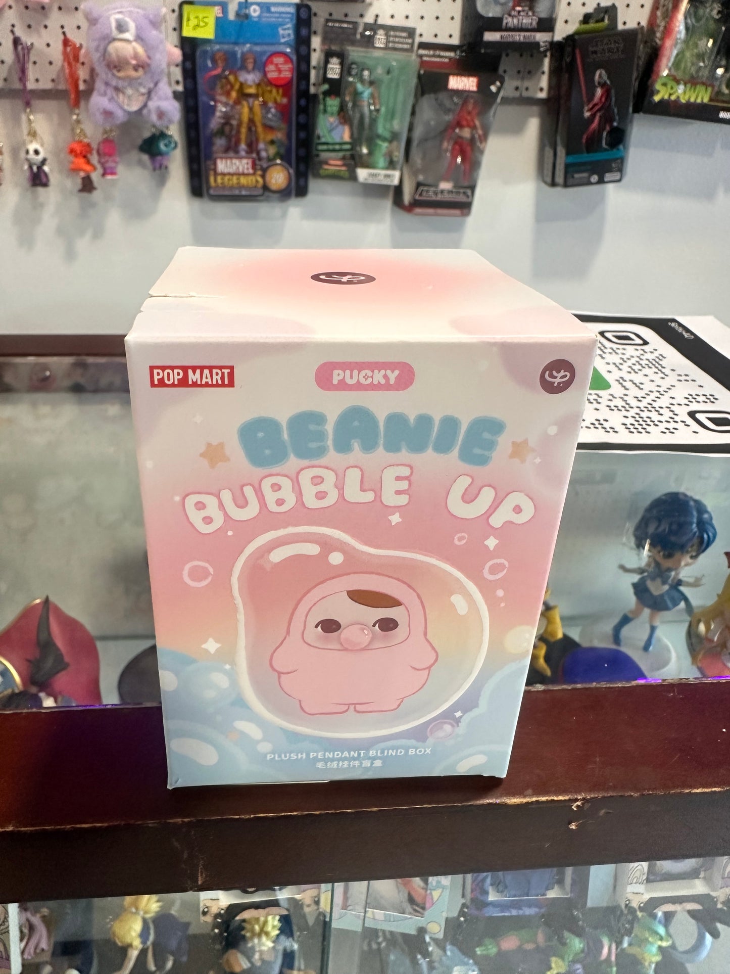 A-1  PUCKY Beanie Bubble Up Series Plush Pendant Blind Box