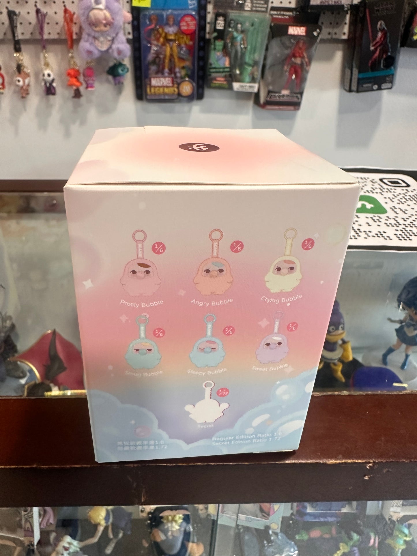 A-1  PUCKY Beanie Bubble Up Series Plush Pendant Blind Box
