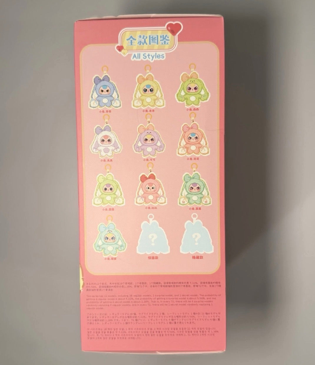 B-1 Baby Three - Bunny Return Plush Blind Box - Cureplaneta