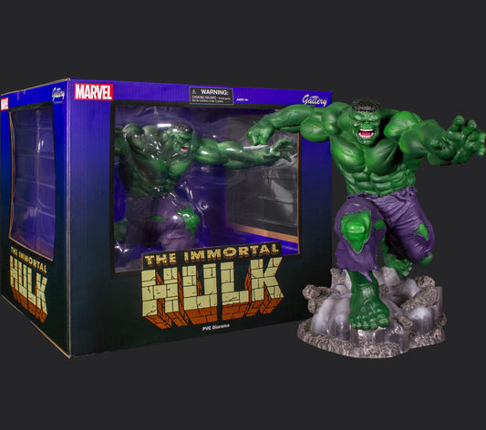B1-Diamond Select Toys Marvel Gallery Comic- Immortal Hulk Deluxe Statue