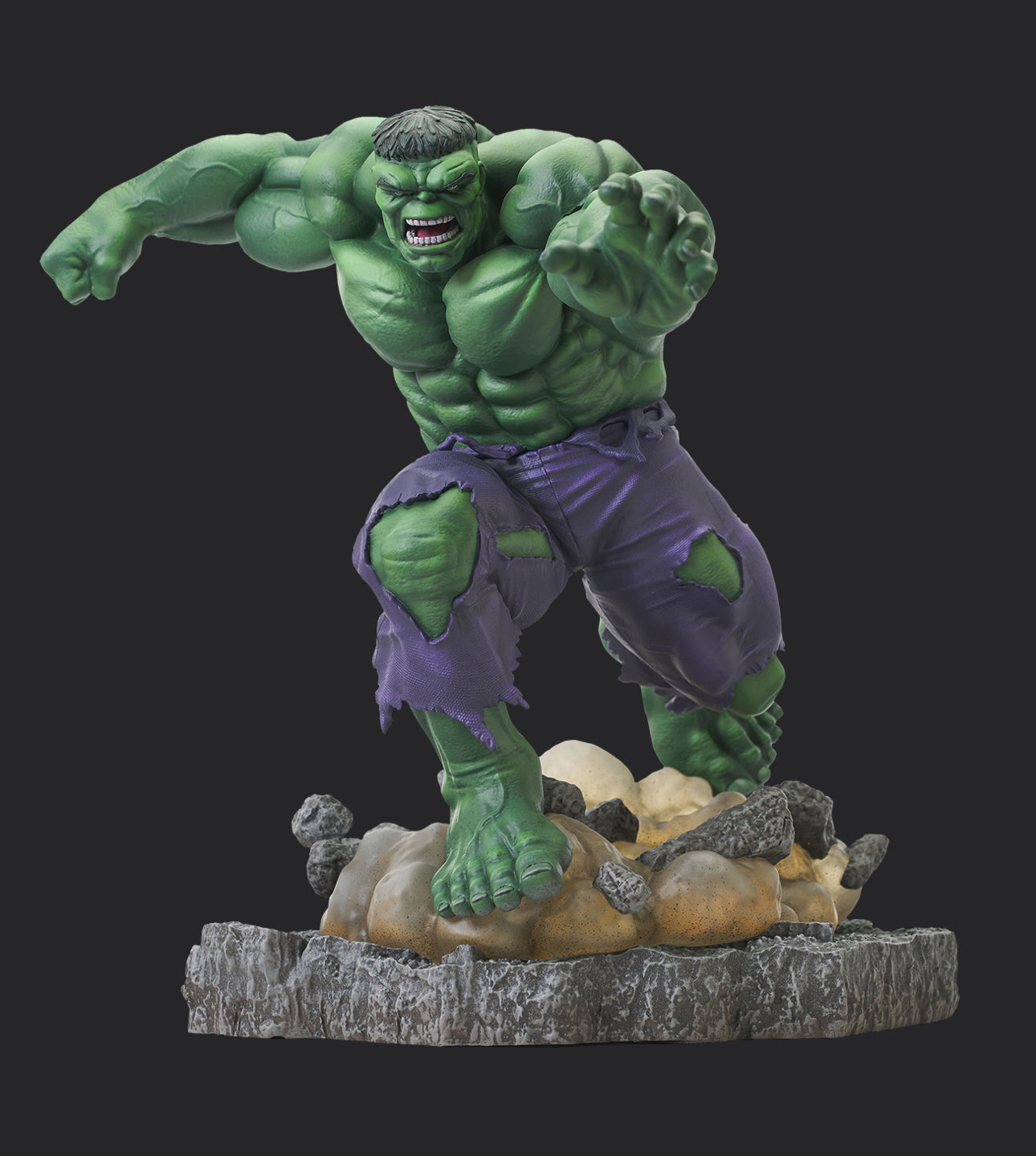 B1-Diamond Select Toys Marvel Gallery Comic- Immortal Hulk Deluxe Statue