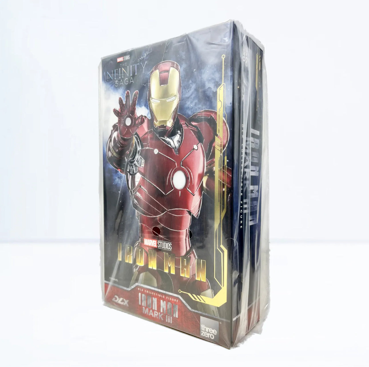 B1-Marvel Infinity Saga Iron Man Mark III 3 DLX 1/12 Scale Diecast Figure