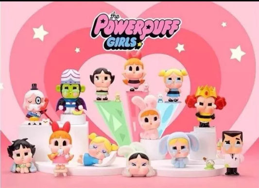 A-3 POP MART CRYBABY The Powerpuff Girls Series Confirmed Blind Box Figure Toys Gift