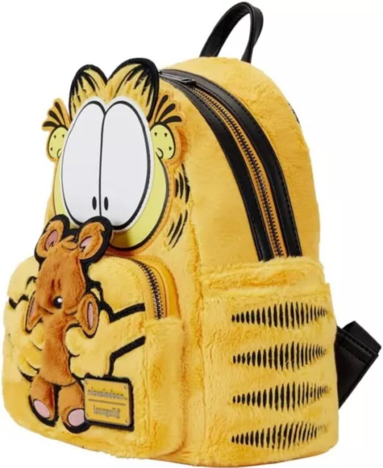 A1 Loungefly Nickelodeon Garfield and Pooky Kids Mini Backpack Multi