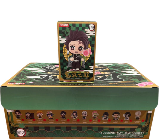 A-4 POP MART Demon Slayer Kimetsu no Yaiba Flower Series Confirmed Blind Box Figure