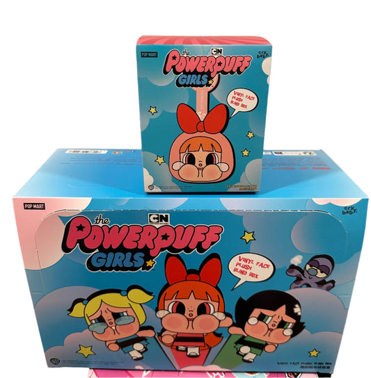 A-2 New Sealed Box POP MART CRYBABY Powerpuff Girls Plush