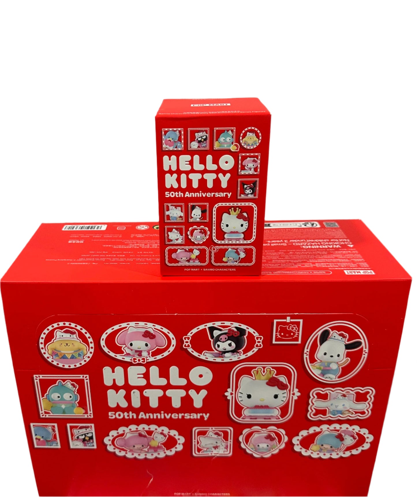 A-2 Authentic POP MART Sanrio Hello Kitty 50th Anniversary Series Blind Box Figure