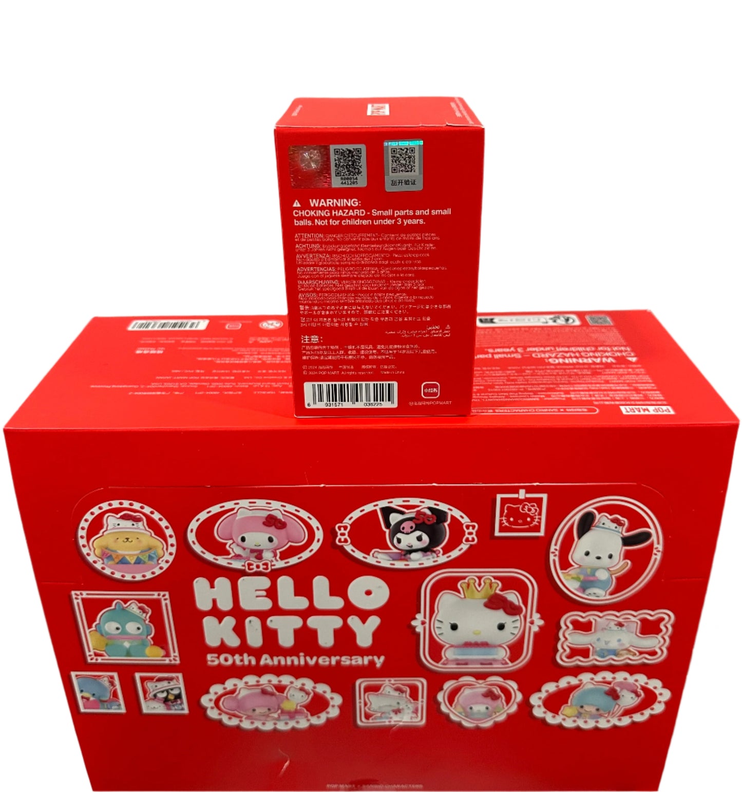 A-2 Authentic POP MART Sanrio Hello Kitty 50th Anniversary Series Blind Box Figure