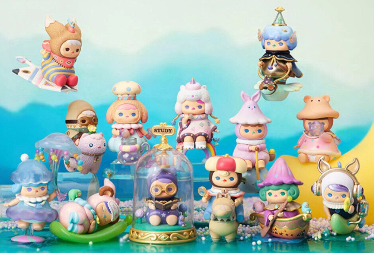 A-4 Pop Mart Pucky What Are The Fairies Doing Series Confirmed Blind Box Toys Gifts