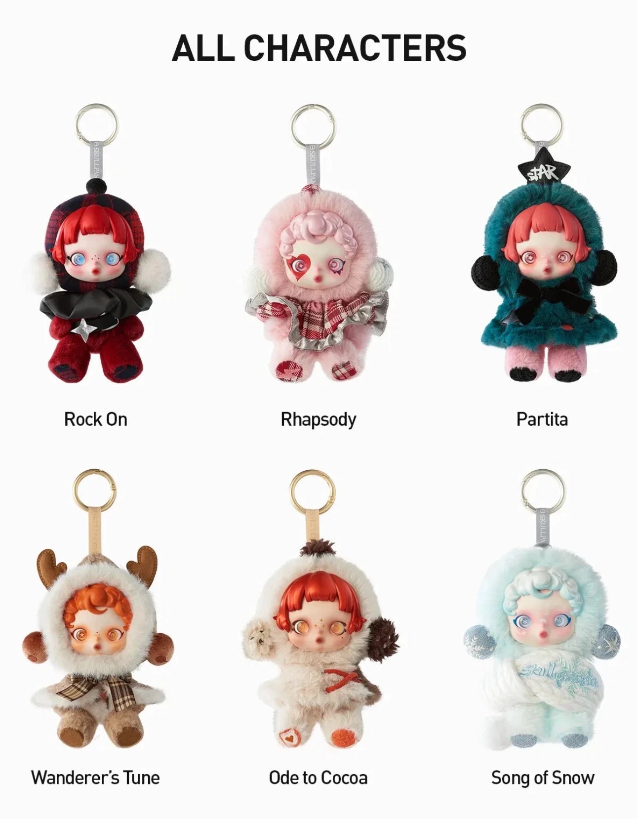 A-2 SKULLPANDA WINTER SYMPHONY SERIES PLUSH [SEALED] {BRAND NEW}