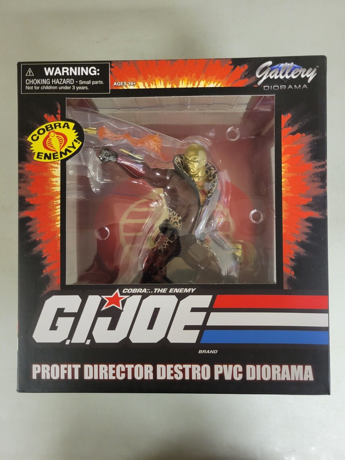 B1- G.I.Joe Profit Director Right statue Diorama Hasbro Diamond Select Gallery