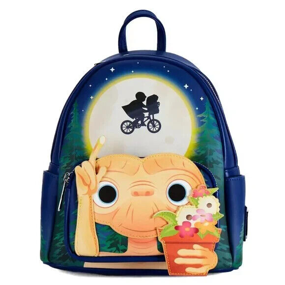 A1 Loungefly E.T. Glow in the Dark Mini Backpack