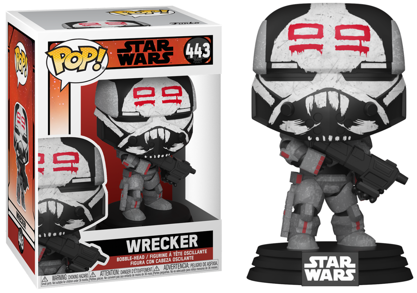 B1 - Funko Pop! Vinyl: Star Wars - Wrecker #443