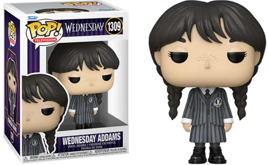 B1- Funko POP! Television: Wednesday - Wednesday Addams #1309