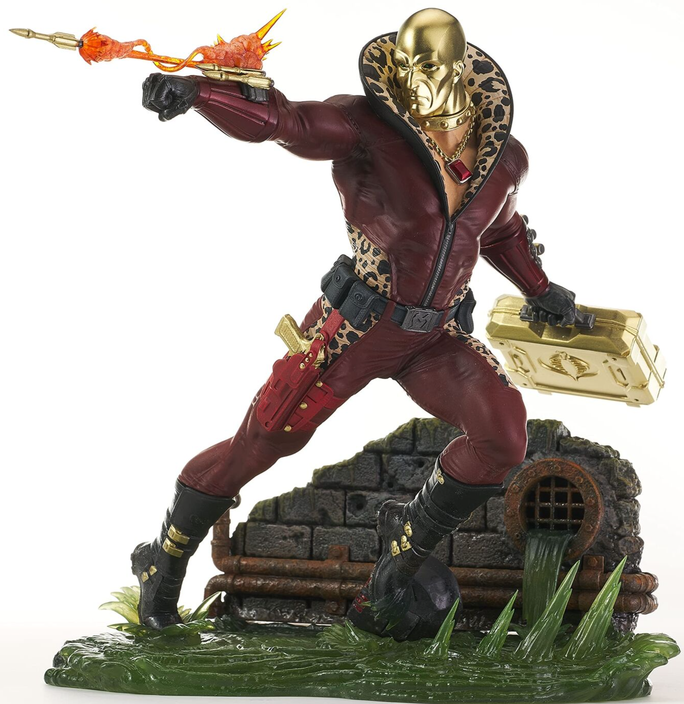 B1- G.I.Joe Profit Director Right statue Diorama Hasbro Diamond Select Gallery