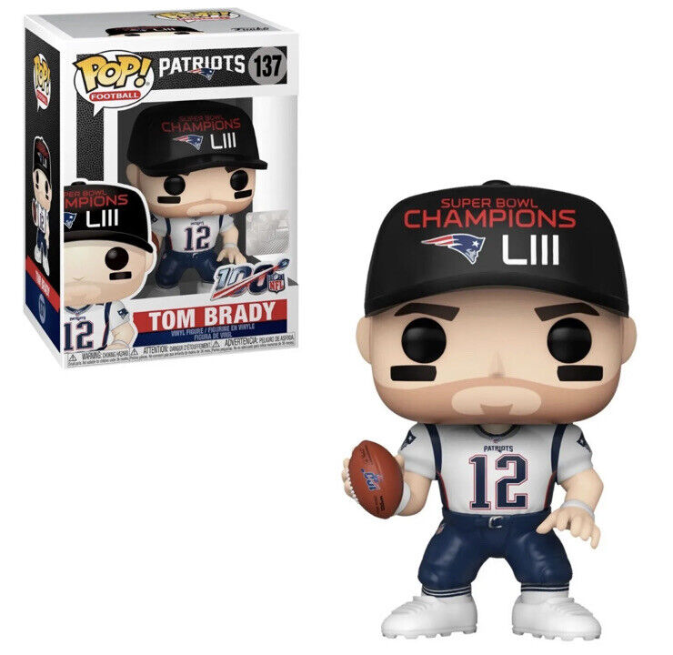 B1- TOM BRADY Funko Pop! #137 SUPER BOWL LIII CHAMPIONS New England Patriots