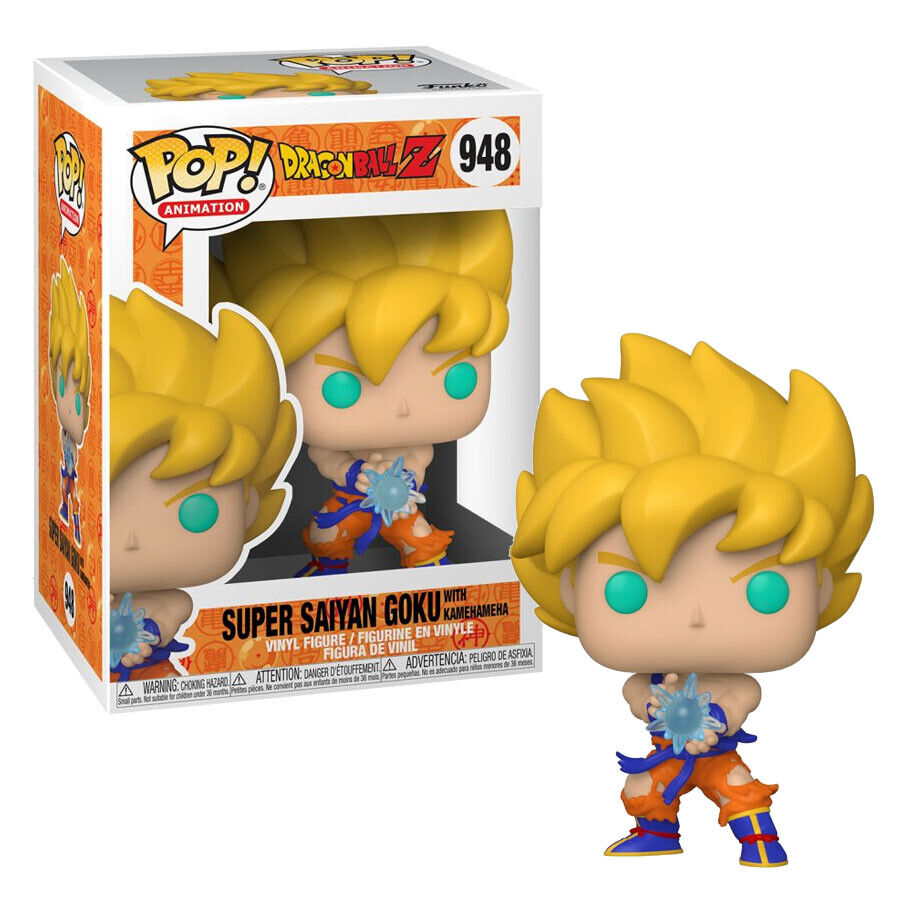 B1- Super Saiyan Goku with Kamehameha Funko Pop! Dragon Ball Z #948