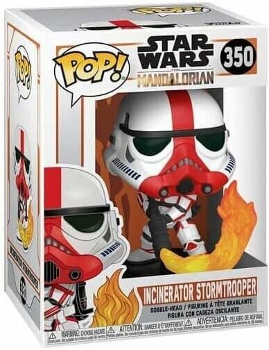 B1- Funko POP! Star Wars: The Mandalorian - Incinerator Stormtrooper #350