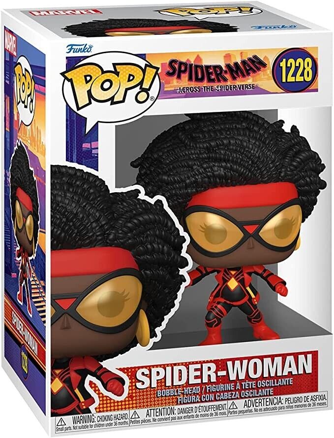 B1 - Spider-Man Across the Spider-Verse - Spider-Woman #1228 Funko Pop Vinyl NEW