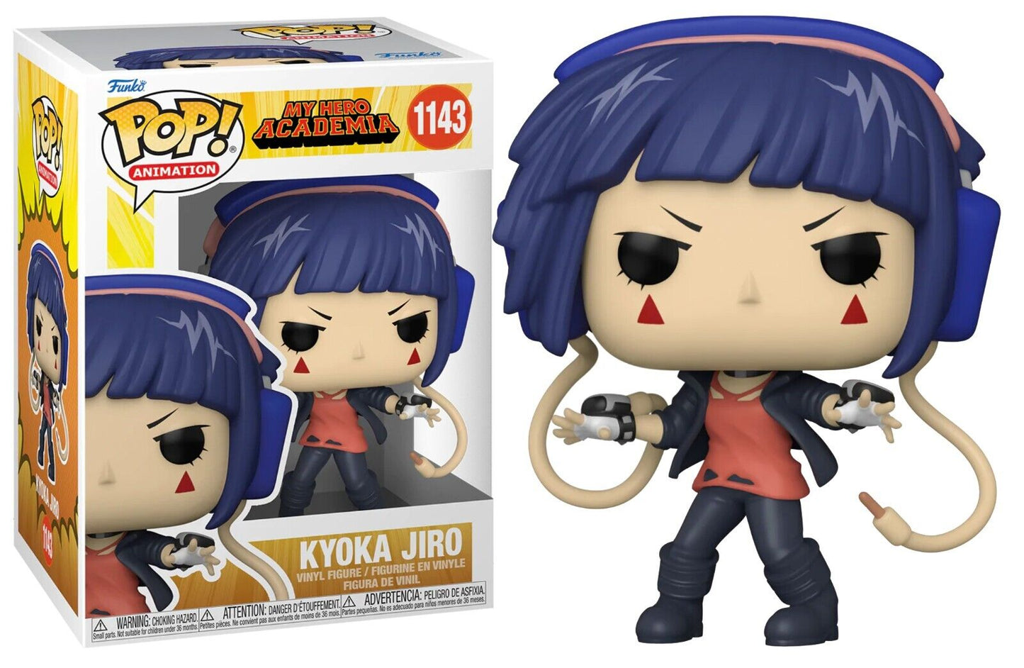 B1- Funko Pop! Vinyl: My Hero Academia - Kyoka Jiro #1143