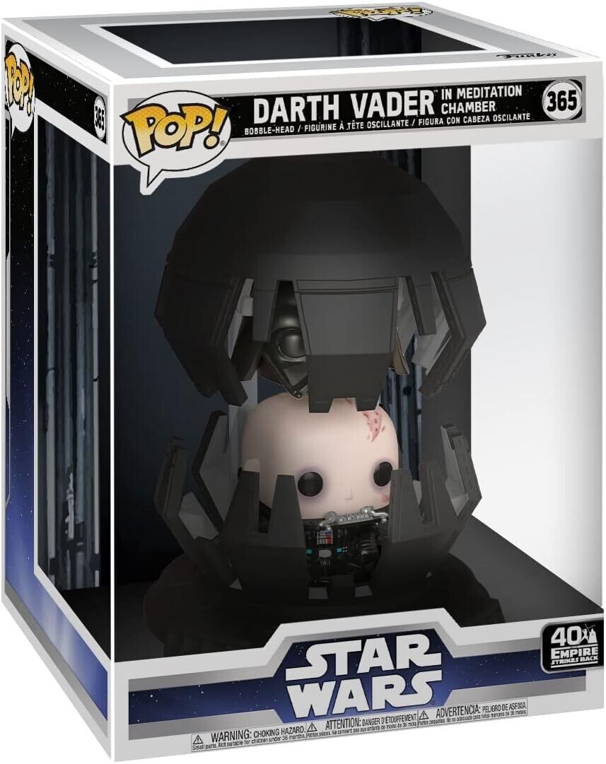 B1- Funko Pop! Deluxe Star Wars - Darth Vader in Meditation Chamber Vinyl Figure 365