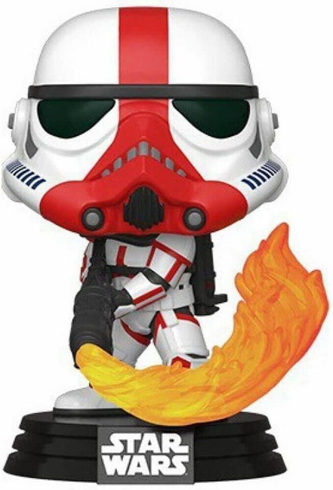 B1- Funko POP! Star Wars: The Mandalorian - Incinerator Stormtrooper #350
