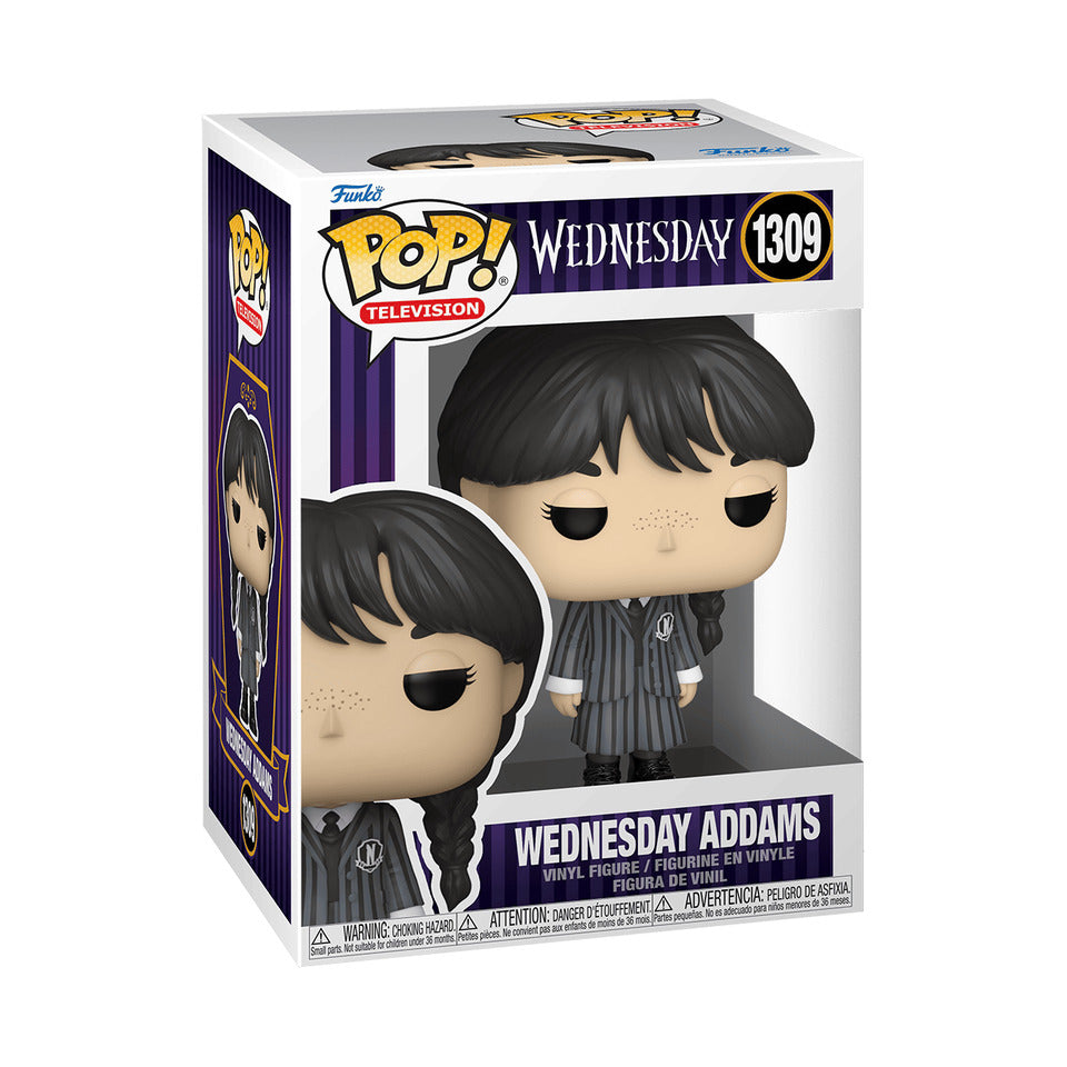 B1- Funko POP! Television: Wednesday - Wednesday Addams #1309