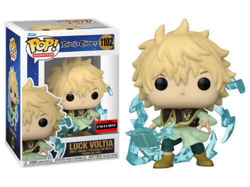 B1- Funko Pop Black Clover Luck Voltia Figure (AAA Anime Exclusive)