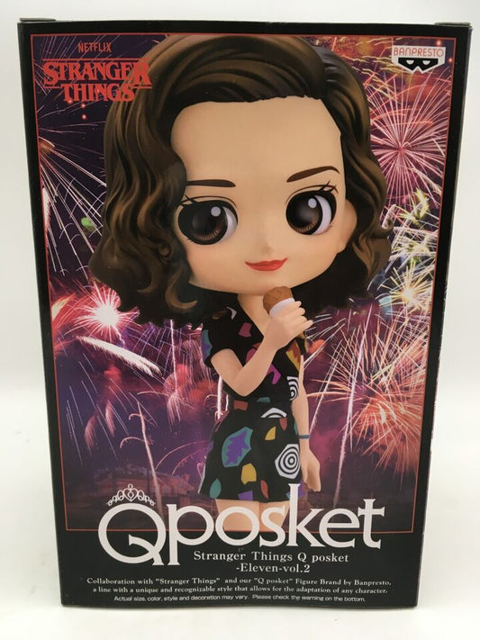 B1- Bandai Banpresto Q Posket Qposket Stranger Things Eleven Vol.2 Statue Figure