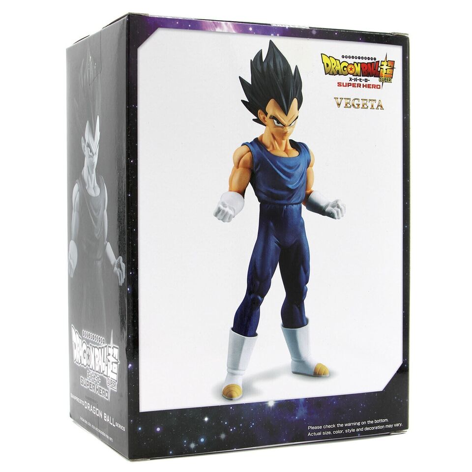 B1- Bandai Dragon Ball Super: Super Hero DXF -Vegeta- Anime Figure 7"