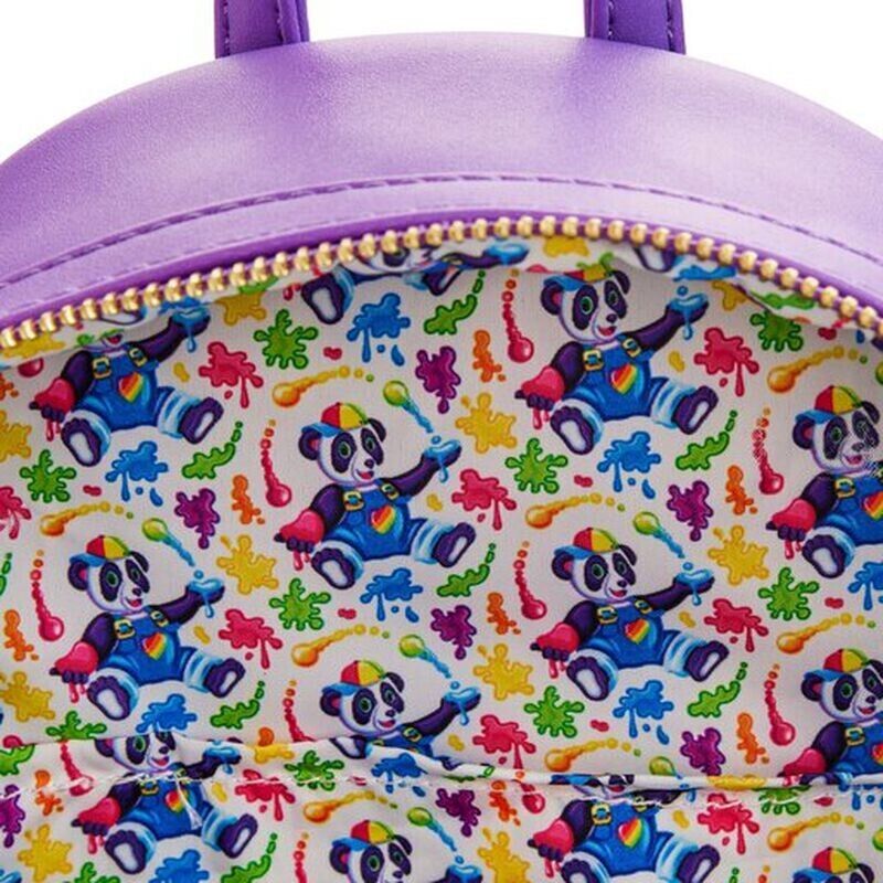 A1 Loungefly Lisa Frank Panda Painter Cosplay Mini Backpack **BRAND NEW**