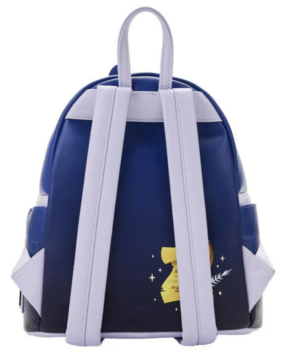 A1 Loungefly Disney Little Mermaid Ursula Glow-In-The-Dark Lair Mini Backpack