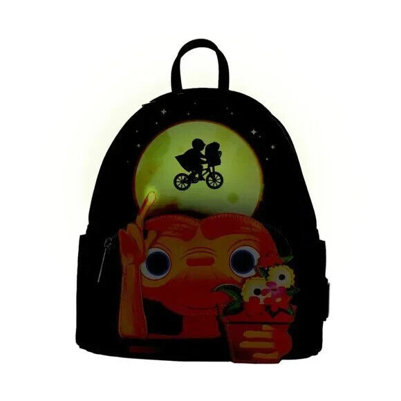 A1 Loungefly E.T. Glow in the Dark Mini Backpack