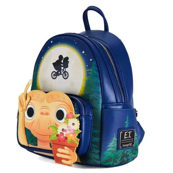 A1 Loungefly E.T. Glow in the Dark Mini Backpack