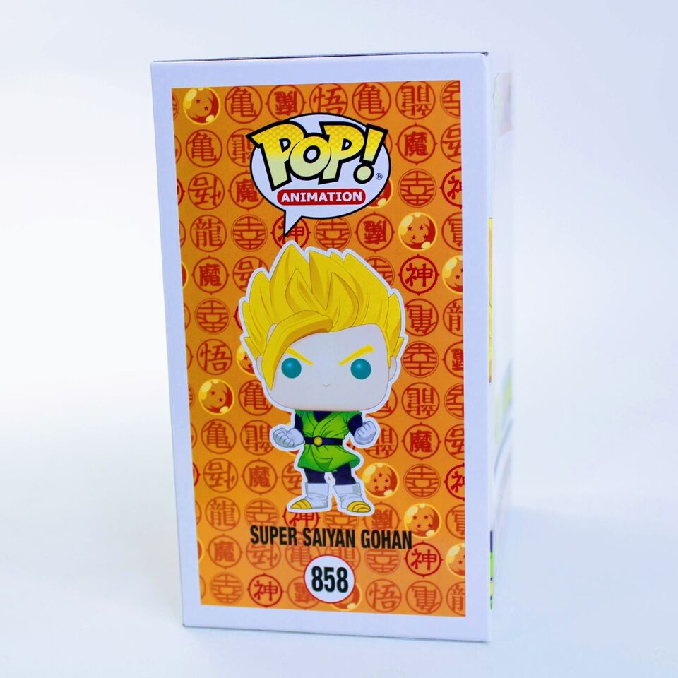 B1 - Funko Pop! Animation Dragon Ball Z Super Saiyan Gohan #858 GITD EE Exclusive
