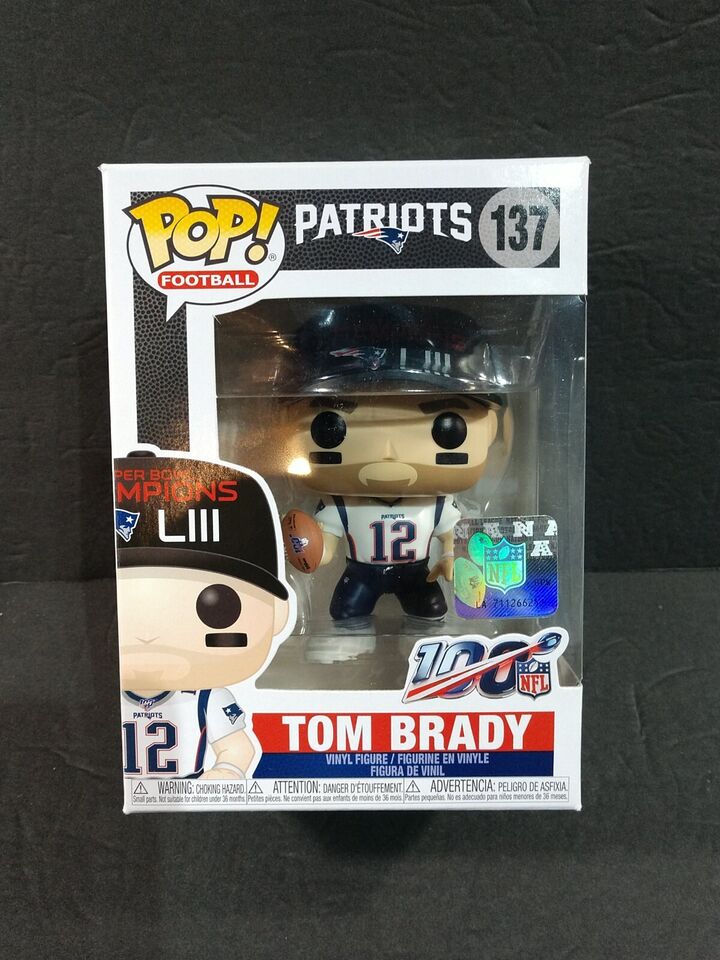 B1- TOM BRADY Funko Pop! #137 SUPER BOWL LIII CHAMPIONS New England Patriots